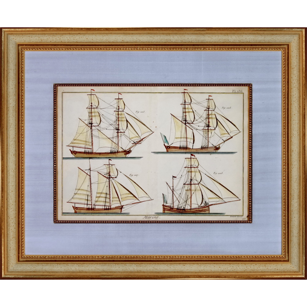 Grande MARINE - NAVIRES (BATEAUX) - Ep. XVIIIe
