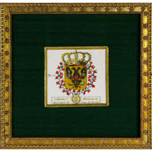 ARMOIRIES de CATHERINE Alexiewna II - IMPERATRICE DE TOUTES LE RUSSIES - Ep. XVIIIe