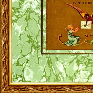 Carte image pieuse chromolithographie antique de 1929 - Collection