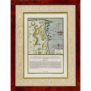 SAINT CAST (22) - RARE "LE COMBAT DE SAINT CAST SUR LES COTES DE BRETAGNE - Le 11 Septembre 1758 - Ep. XVIIIe