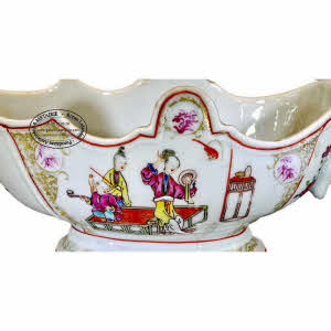 CHINE - CIE des INDES - SAUCIÈRE - Ep. XVIIIe - KIEN-LONG