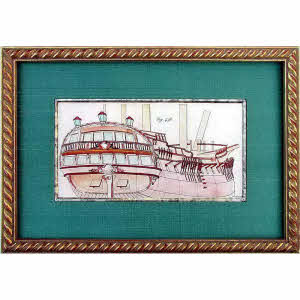 MARINE - Coupe de bateau - XVIIIe