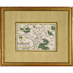 Gravure GOUVERNEMENT DE PROUINS (PROVINS - 77) - Ep. XVIIe