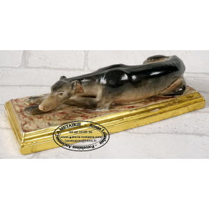 LIMOGES_ou_PARIS_CHIEN-LEVRIER_COUCHE-en_PORCELAINE-8