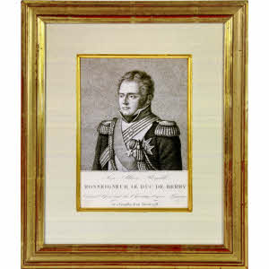 Son Altesse Royale MONSEIGNEUR LE DUC DE BERRY - Ep. DÉBUT XIXe
