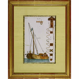 MARINE - NAVIRE (BATEAU) de PÊCHE - Ep. XVIIIe