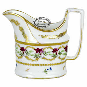 PARIS - Manufacture - A LA REINE POT à LAIT - Ep.FIN XVIIIe
