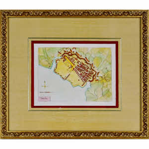 RARE PLAN TOULON - Ep. XVIIe