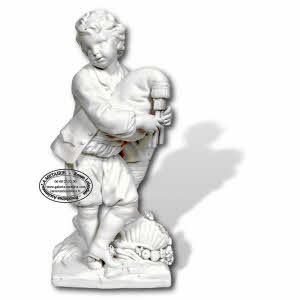 SEVRES - LE JOUEUR DE CORNEMUSE dit aussi LE JOUEUR DE MUSETTE - Ep. XVIIIe (1757/1766)