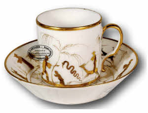 PARIS - TASSE et sa SOUCOUPE - Ep. EMPIRE