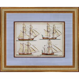 Grande MARINE - NAVIRES (BATEAUX) - Ep. XVIIIe